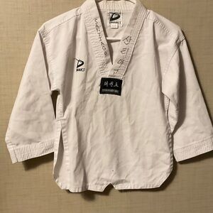 Kids White Martial Arts Uniform